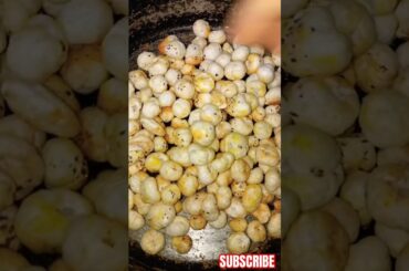 Late night Silent cooking #asmr #makhana #healthy #food #snacks #viralvideo #trending #cravings #new