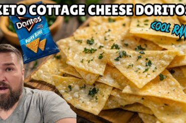Cool Ranch Cottage Cheese Keto Doritos Recipe! Easy & Fast Better than the original