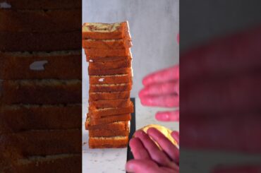 50 Calorie High Protein Iced Cinnamon Roll Cake Loaf