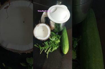 Coconut Cucumber Weightloss Drink full of nutrients : Refreshing #recipe #healthy #homemade