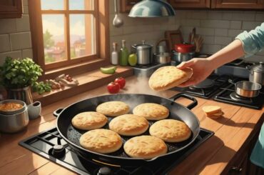 Healthy Flat Oats Bread Recipe