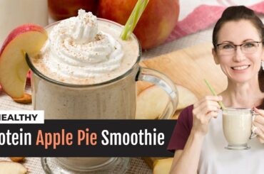 Apple Pie Smoothie High Protein for Weight Loss Recipe