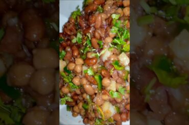 Kidney beans chaat, kidney beans salad, kidney beans cutlets #shorts #kidneybeans #recipe #cooking