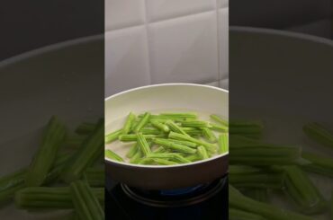 Healthy Drumstick (Moringa) Stir Fry Recipe  #food #shorts #vvworld #dvsgallery #starter #cooking