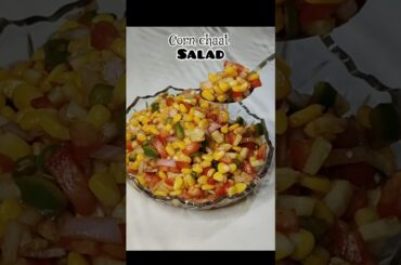 Sweet Corn Chaat Recipe |Healthy Corn Salad Recipe #shorts #youtubeshorts #sweetcornchaat