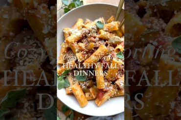 Cozy & Comforting Healthy Fall Dinners #healthyrecipes #dinneridea #fallrecipes