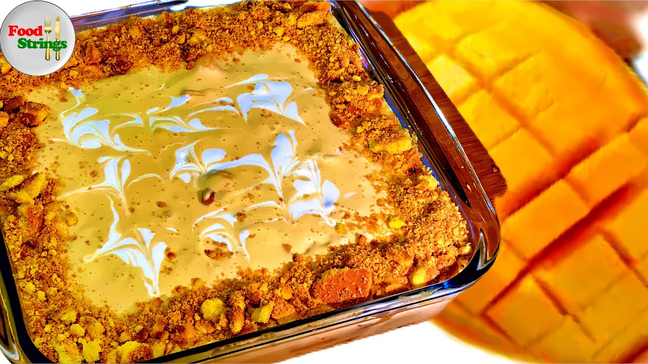 5 Minutes Mango Dessert |Easy No Bake Dessert Recipe | Mango Recipe |Easy Recipes To Make At Home | 5 Minutes Mango Dessert |Easy No Bake Dessert Recipe | Mango Recipe |Easy Recipes To Make At Home |