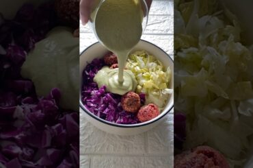 Day 19/30 of easy salad recipes #recipe #salad #fitness #proteinsalad #viral