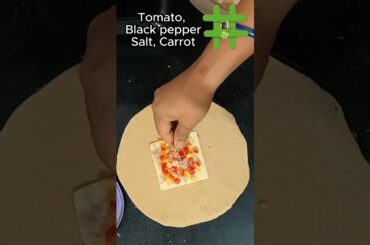 Quick and tasty Roti Sandwich recipes for any time Kids Lunch - 2 |Smale cooking| #smale #shorts