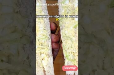 Easy Egg Sandwich Recipe| #viralshorts#shorts#trendingshorts#easysandwichrecipe#eggsandwich