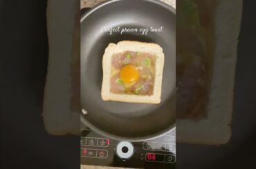 The best prawn egg toast ever #healthy #homemade #sandwich
