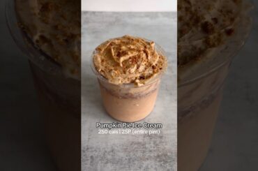 ENTIRE PINT of Pumpkin Pie Ice Cream for 250 Calories | Ninja Creami