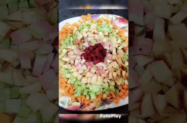 Day 8 :Easy healthy salad recipe #salad #food #viralvideo #colourful #healthyrecipes