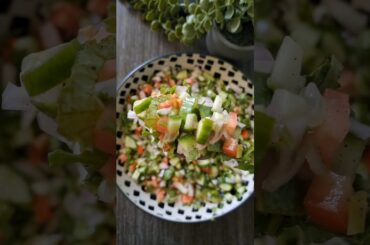 Shirazi Salad Recipe | Salad Recipes | Healthy Food #food #healthyrecipes #saladrecipe