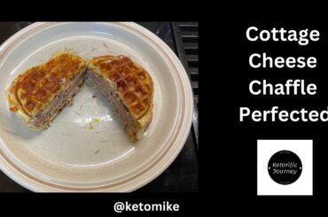 Delicious Cottage Cheese Chaffle Recipe | Easy and Healthy Low-Carb Snack