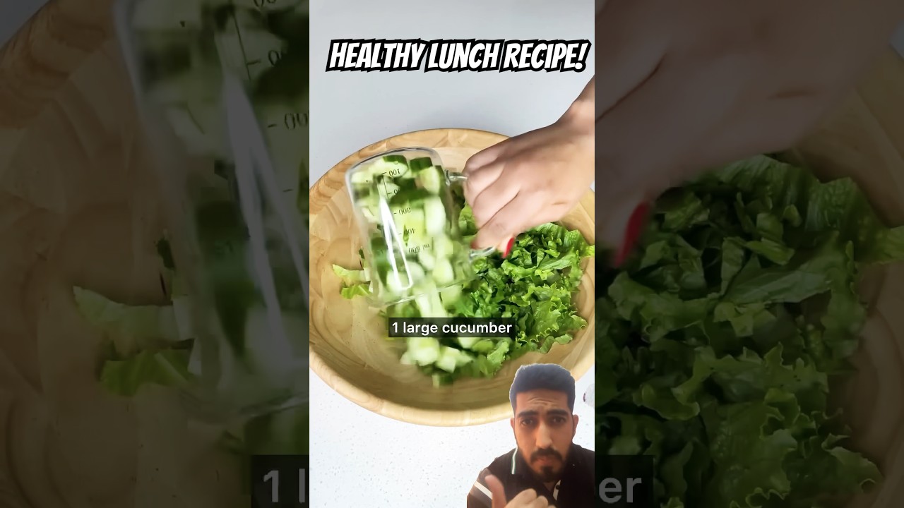 Healthy Lunch Recipe! #veggies #food Healthy Lunch Recipe! #veggies #food