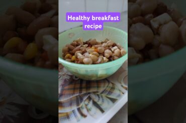 High protein salad | Healthy breakfast ideas | Weight loss recipe | Protein rich diet for vegetarian