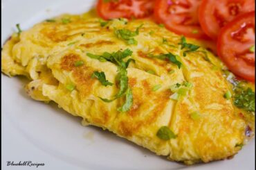 Cheese Omelette / Easy  Breakfast Recipe / by Bluebellrecipes