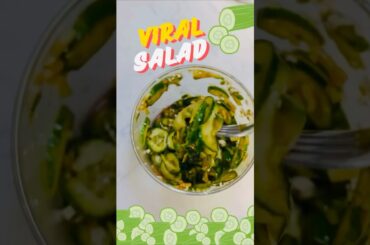The viral cucumber salad jar is a refreshing, healthy, and convenient option for a quick meal /snack