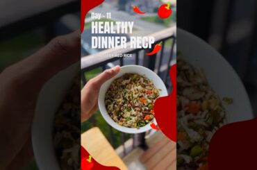 Pls subscribe  - Day 11 of healthy eating challange - healthy dinner recipe -moongsprout friedrice