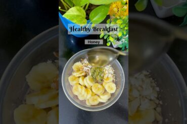 Healthy Overnight Oats without Curd! #oatsforbreakfast #oatsrecipe #smoothie #healthybreakfastidea