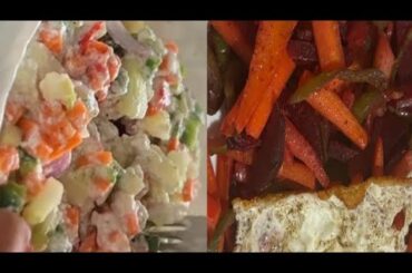 2 SUPER EASY healthy salad recipes||DETOX SALAD RECIPES||cucumber curd salad|| delicious salads