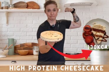 The Ultimate High protein, Low CALORIE cheesecake RECIPE !!