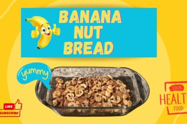 Banana Nut Bread Recipe! #healthy #easyrecipe #veganrecipes #florida
