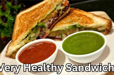 Very Healthy Sandwich | #recipe #besttaste #food #sandwich