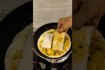 Breakfast Egg Sandwich Hack | One Pan Egg Toast | Healthy Egg sandwich #shorts #eggsandwich