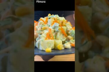 #veggie salad#easy recipe## simpl chef with rr