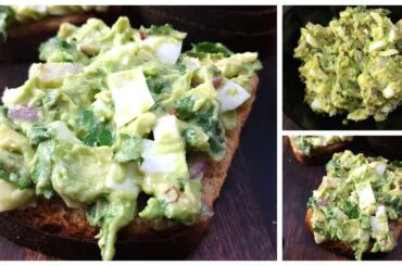 Avocado Egg Salad Recipe | Healthy Low Carb Keto Weight Loss Salad | Egg Salad | Avocado Salad