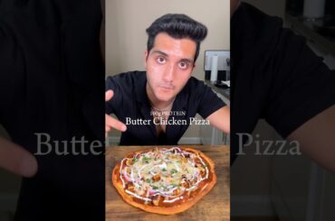 100g Protein Healthy Butter Chicken Pizza for Weight Loss