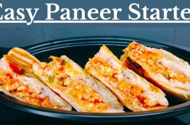 Paneer Starter | Paneer Recipes Simple And Easy | Paneer Recipes | Paneer Sandwich || Evening Snacks