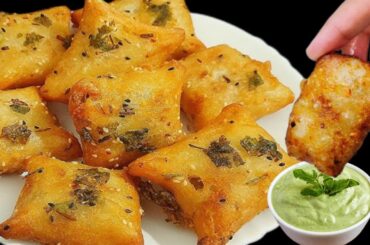 Crispy Suji Potato Snacks Recipe | Healthy Rava snacks | tiffin Recipes For kids| Teatime Snack