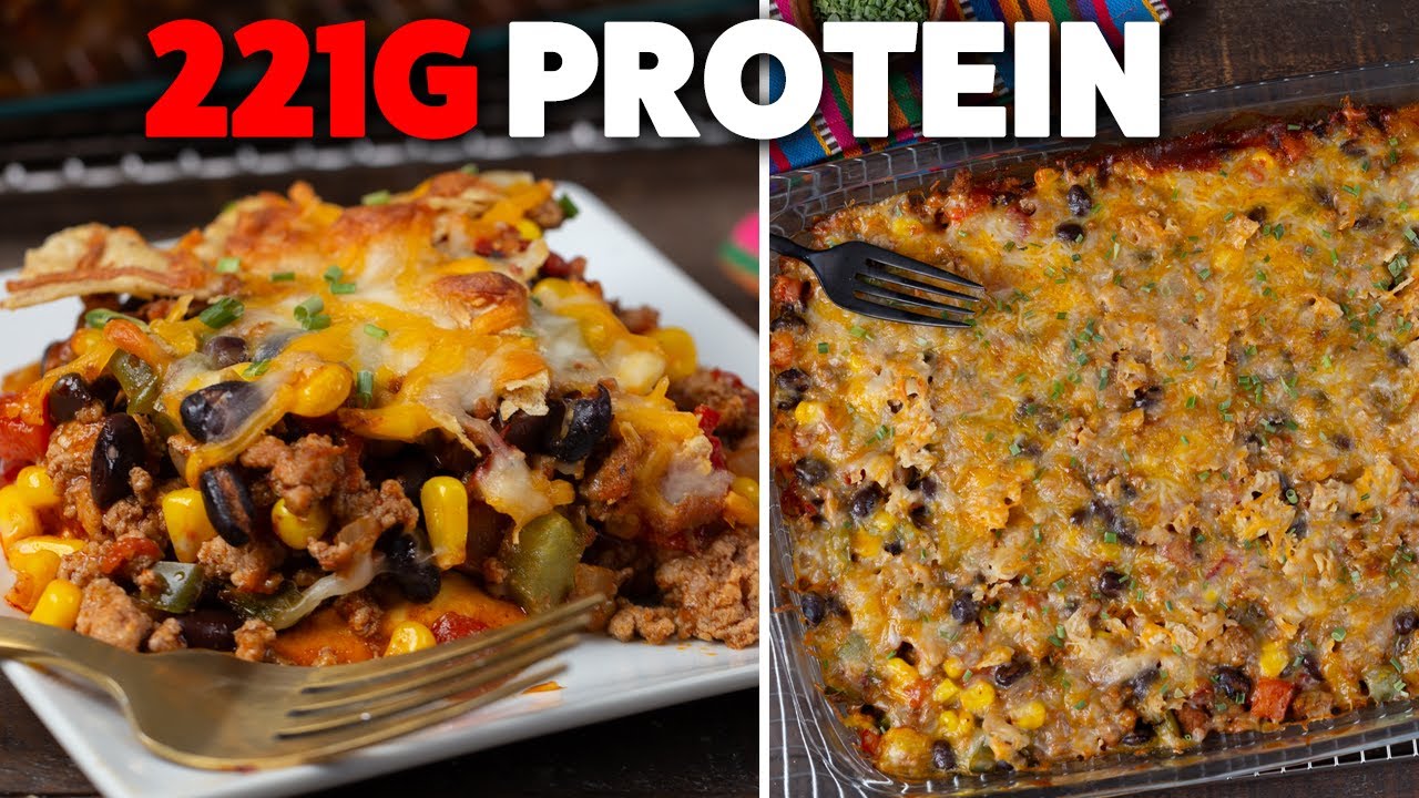 Easy Mexican Casserole | High Protein & Fiber Meal Prep Easy Mexican Casserole | High Protein & Fiber Meal Prep
