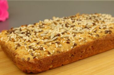 Take a glass of oatmeal and make healthy bread. No flour! No yeast! No sugar!