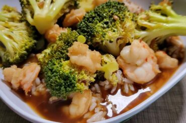 The Easiest Shrimp & Broccoli ever| Healthy Recipes| Low Calorie High Protein meals