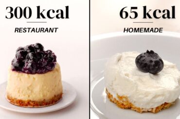 Low-Calorie Cheesecake: Perfect for a Health-Conscious Diet | No-Bake Healthy Dessert | Only 65 kcal