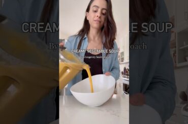 Creamy Vegetable Soup for Longevity #longevityfoods #recipe #healthy