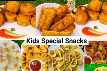 Kids Special Snacks Recipes | New Snacks Recipe | Evening snacks | Bread snacks recipes