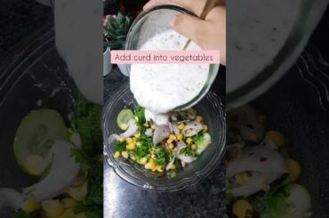 Cucumber Salad for weightloss, Tasty Appetizer, Healthy Dinner #ytshorts #food #recipe #shortsviral