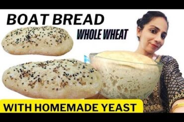 How To Use Homemade Yeast To Make Easy Pita Bread With Whole Wheat