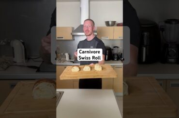 Carnivore Diet Swiss Roll #carnivore #carnivorediet #recipe #dessert #food #healthy #foodie