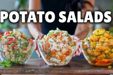 POTATO SALADS - 3 ways!