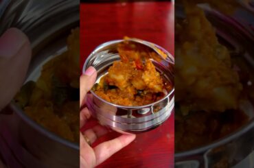 Today’s lunch box recipe: Cabbage sambar with potato gravy #shortsfeed #lunchbox #lunchideas #yt