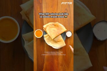 What do 500-calorie Indian meals look like? #fitness #health #meals