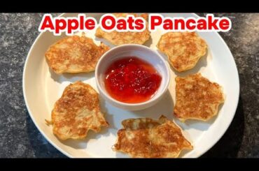 Apple Pancakes For Babies (6 months - toddlers) | Easy Breakfast Recipe | Baby Led Weaning Recipes