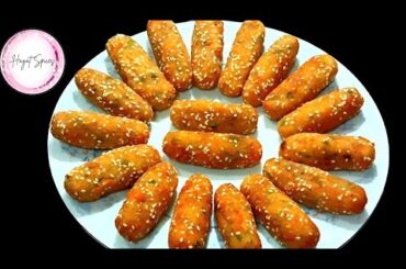 New Crispy Potato Snacks Recipe | Healthy Snacks for Kids | Better than french fries | Hayat Spices