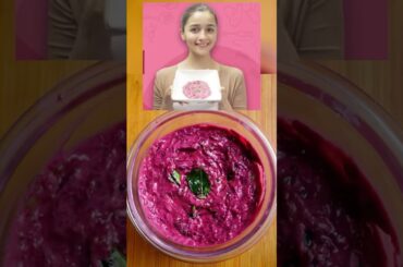 Alia Bhatt Favourite Beetroot Salad | #shorts #salad #aliabhatt #shortsfeed #healthysalad #beetroot